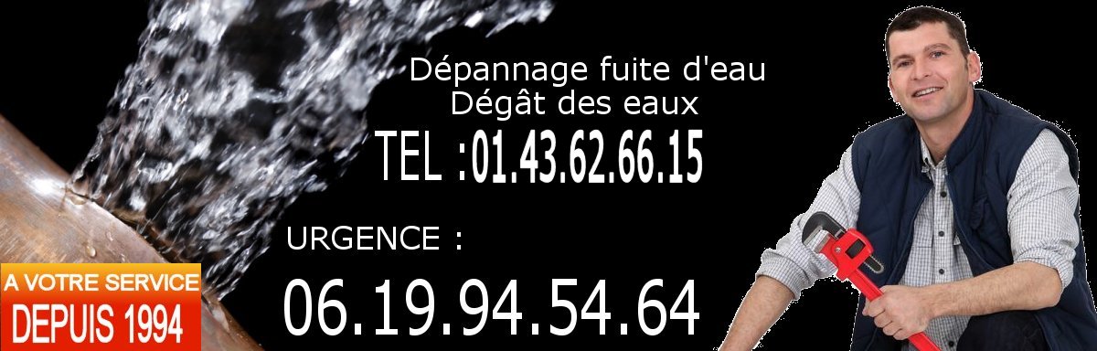 Fuite d'eau